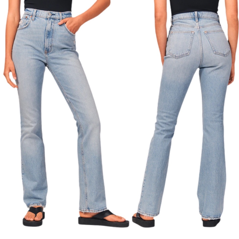 Abercrombie & Fitch Ultra High Rise Vintage Flare Jeans